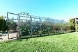 KLASIKA GREENHOUSES - Serre de jardin KLASIKA SLIM 2 x 8 m (16 m²) , 6 mm avec revêtement en polycarbonate - vignette