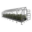 KLASIKA GREENHOUSES - Serre de jardin KLASIKA*DROP 20m2, 2,5m x 8m, 4 mm avec revêtement en polycarbonate - vignette