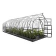 KLASIKA GREENHOUSES - Serre de jardin KLASIKA Standard 20m2, 2,5m x 8m, 4 mm avec revêtement en polycarbonate (Avec 4 toits ouvrants automatiques) - vignette