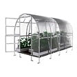 KLASIKA GREENHOUSES - Serre de jardin KLASIKA SLIM 2 x 4 m (8 m²) , 6 mm avec revêtement en polycarbonate - vignette