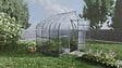 KLASIKA GREENHOUSES - Serre de jardin KLASIKA Standard 5m2, 2,5m x 2m, 4 mm avec revêtement en polycarbonate (Avec 1 toit ouvrant automatique) - vignette