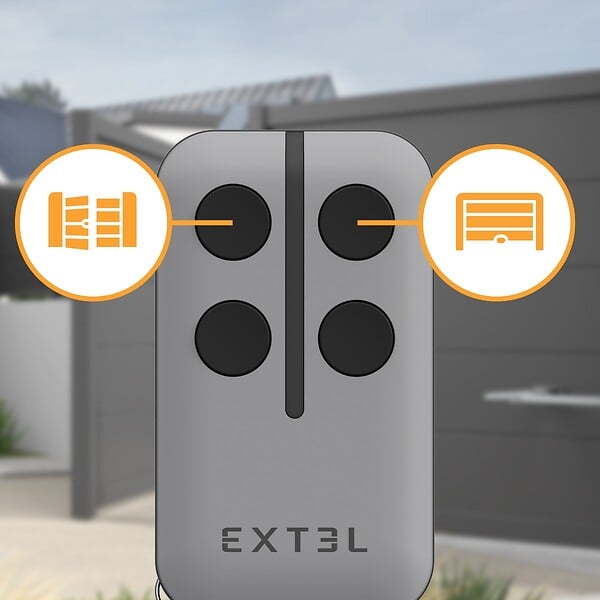 EXTEL - Lot de 3 télécommandes Extel Umii pour motorisation - large