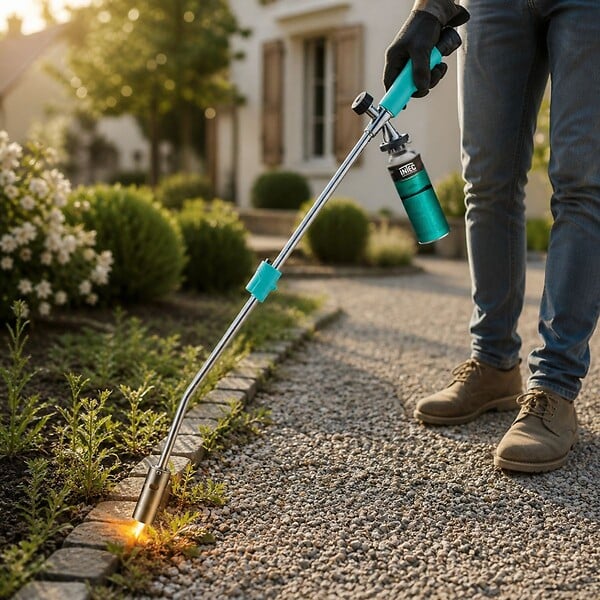 KZ GARDEN - Désherbeur thermique Brule Herbes Allumage piezo KZ GARDEN - large