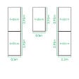 KLASIKA GREENHOUSES - Kit de jardinière surélevées pour une serre 2,5x2 m, acier galvanisé, Klasika Greenhouses - vignette