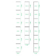 KLASIKA GREENHOUSES - Kit de jardinière surélevées pour une serre 2,5x6 m, acier galvanisé, Klasika Greenhouses - vignette