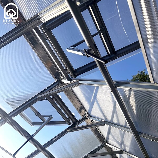 KLASIKA GREENHOUSES - Ouvre-fenêtre et porte automatique pour serre UNIVERSAL - large