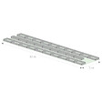 KLASIKA GREENHOUSES - Kit de jardinière surélevées pour une serre 3x10 m, acier galvanisé, Klasika Greenhouses - vignette