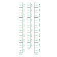 KLASIKA GREENHOUSES - Kit de jardinière surélevées pour une serre 3x10 m, acier galvanisé, Klasika Greenhouses - vignette