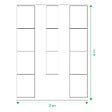 KLASIKA GREENHOUSES - Kit de jardinière surélevées pour une serre 3x4 m, acier galvanisé, Klasika Greenhouses - vignette