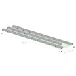 KLASIKA GREENHOUSES - Kit de jardinière surélevées pour une serre 2,5x10 m, acier galvanisé, Klasika Greenhouses - vignette