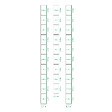KLASIKA GREENHOUSES - Kit de jardinière surélevées pour une serre 2,5x10 m, acier galvanisé, Klasika Greenhouses - vignette