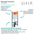VITRA - Bâti-Support autoportant VitrA V-FIX CORE - vignette