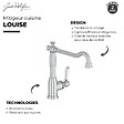 JACOB DELAFON - Robinet de cuisine Louise chrome - vignette