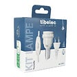 TIBELEC - Kit adaptateur bouteille - Plastique blanc - Culot E27 60W - vignette