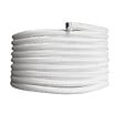 TIBELEC - Câble tissu pour luminaire - 2x0,75mm2 - Blanc - 4m - vignette