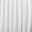 TIBELEC - Câble tissu pour luminaire - 2x0,75mm2 - Blanc - 4m - vignette