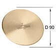 VILLEROY ET BOCH - Cache bonde evier  Or - vignette