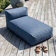 OVIALA - Salon de jardin modulable 4 places bleu pacific - Mixi - vignette