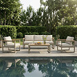 CONCEPT USINE - Salon de jardin 5 places en acacia SARABURI $ - vignette