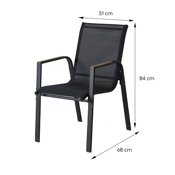CONCEPT USINE - Salon de jardin 10 places avec table 240cm effet bois ESPERANCE - large