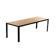CONCEPT USINE - Salon de jardin 10 places avec table 240cm effet bois ESPERANCE - vignette