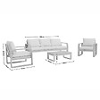CONCEPT USINE - Salon de jardin 5 places en acacia SURIN - vignette