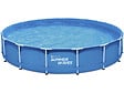 HABITAT ET JARDIN - Piscine tubulaire ronde "Annie" – 4,57 x 4,57 x 0,84 m - Bleu - vignette