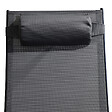 CONCEPT USINE - Lot de 2 transats ajustables noir et gris CALI $ - vignette