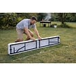 KZ GARDEN - Lot de 2 Bancs de Jardin Pliables Blancs 180 x 28 x 43.5H cm Banc Exterieur Interieur Camping Réception KZ GARDEN - vignette