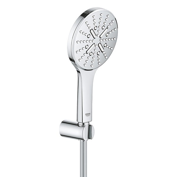 GROHE - GROHE Douchette 3 jets Rainshower SmartActive 130 avec support - large