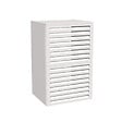 ATOLE - Cache climatiseur ATOLE en Aluminium Thermolaqué - Taille 4 : H. 157 x L. 100 x P. 84 cm - Blanc - vignette