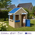 KANGUI - Maisonnette enfant extérieur - Cabane en bois avec plancher FLOWI - vignette