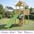 KANGUI - KANGUI Tour de jeux en bois WIKI - Toboggan, mur d'escalade, cabane, échelle - vignette