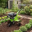 VITO - Motobineuse thermique 5CV 149Cm3 Largeur de Travail 630mm Fraise Ø260mm - Motoculteur à Essence 4T Labourer Jardin Potager VITO - vignette
