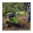 VITO - Motobineuse thermique 5CV 149Cm3 Largeur de Travail 630mm Fraise Ø260mm - Motoculteur à Essence 4T Labourer Jardin Potager VITO - vignette