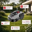BY TONINO - Robot Tondeuse Autonome Coupe Ø18cm Surfaces 500m² Pente 45% Recharge Automatique Controle facile sur Smartphone LAMBORGHINI - vignette