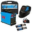 AWELCO - Kit Poste à souder 200A Inverter MMA IGBT + Masque de soudure + 65 Électrodes Rutile : Ø2.5x300 / Ø3.25x300mm AWELCO - vignette