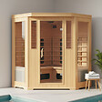 CONCEPT USINE - Cabine de sauna luxe infrarouge 3-4 places NARVIK - vignette