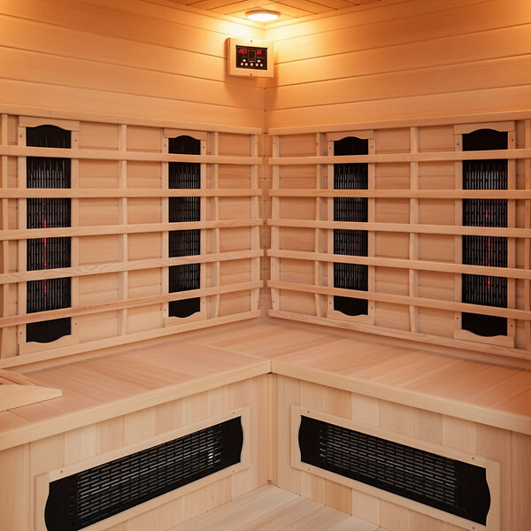 CONCEPT USINE - Cabine de sauna luxe infrarouge 3-4 places NARVIK - large