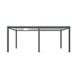 DIRECT-ABRIS - Carport Aluminium 570 x 645 cm WESTON - 37 m2 - Hauteur : 255 - 2 Voitures - Abri Voiture Autoportant - Gouttière incluse - Pergola - Gris Anthracite - vignette