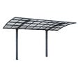 DIRECT-ABRIS - Carport Aluminium Autoportant BOLTON - 500 x 300 – 1 Voiture - Toiture en Polycarbonate Traite Anti-UV - vignette