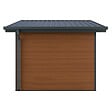 DIRECT-ABRIS - Abri de Jardin Composite ISORA - 12m2 Brun - Cabane Atelier / Abri Velo - vignette