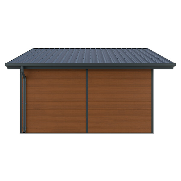 DIRECT-ABRIS - Abri de Jardin Composite ISORA - Surface intérieure : 20m2 - Brun - large
