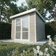 DIRECT-ABRIS - Abri de Jardin Composite ALMA - 5m2 - Gris clair - Cabane de jardin - vignette