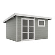 DIRECT-ABRIS - Abri de Jardin Composite ALMA - 11m2 Gris clair - Garantie 20 ans - Cabanon de Jardin - vignette