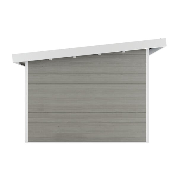 DIRECT-ABRIS - Abri de Jardin Composite ALMA - 11m2 Gris clair - Garantie 20 ans - Cabanon de Jardin - large