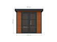DIRECT-ABRIS - Abri de Jardin Composite ALMA - 5m2 - Brun - Cabane de jardin - vignette