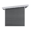 DIRECT-ABRIS - Abri de Jardin Composite ALMA - 7m2 - Gris/blanc - Cabane de jardin - vignette