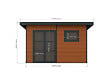 DIRECT-ABRIS - Abri de Jardin Composite ALMA - 15m2 - Brun - Cabane de Jardin - vignette
