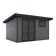 DIRECT-ABRIS - Abri de Jardin Composite ALMA - 11m2 Gris - Garantie 20 ans - Cabanon de Jardin - vignette